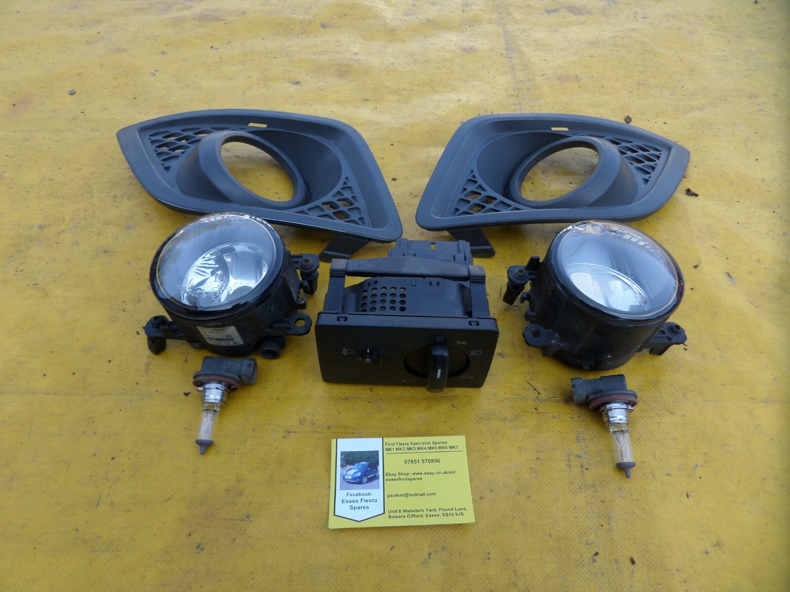Fog Light Cover | Ford Fiesta MK6 ST Fog Light Cover | Ford Fiesta MK6 ST