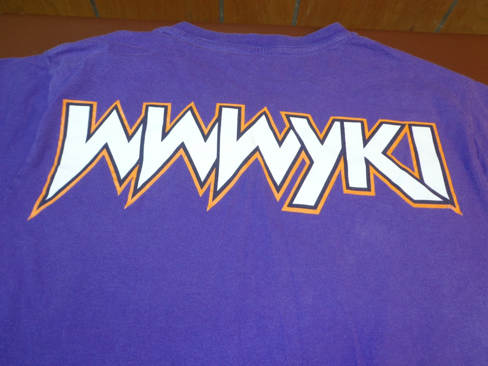 Zack Ryder SSSIIICCCKKK WWWYKI  WWE Wrestling Medium  Purple T-Shirt    S3