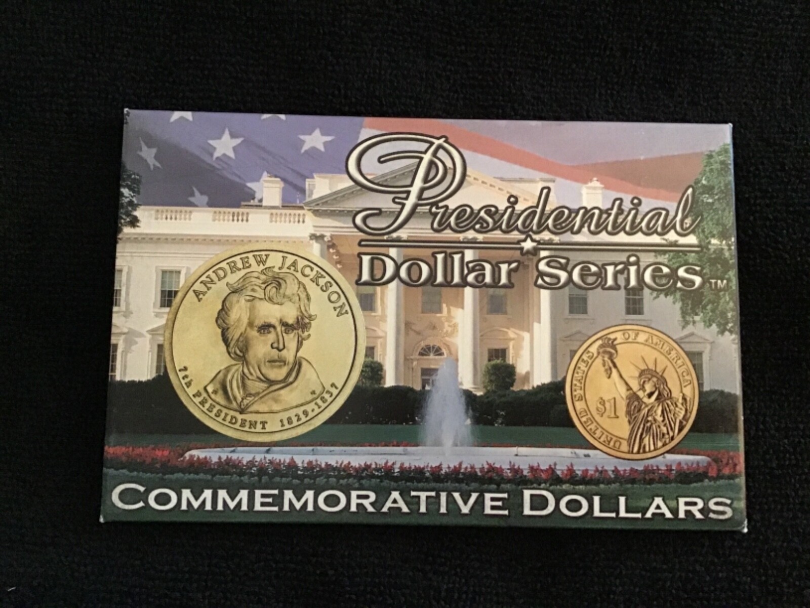 2008-P&D ANDREW JACKSON COMMEMORATIVE PRESIDENTIAL DOLLAR SET