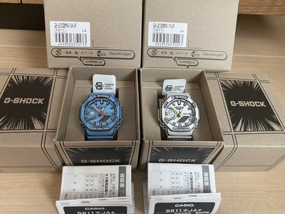 Pre-owned Casio G-shock Ga-2100mng-7ajr Ga-2100mng-2ajr 2set Watch Manga Jpn
