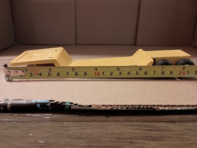 Vintage 1970's Tonka Yellow Lowboy Trailer - Die Cast