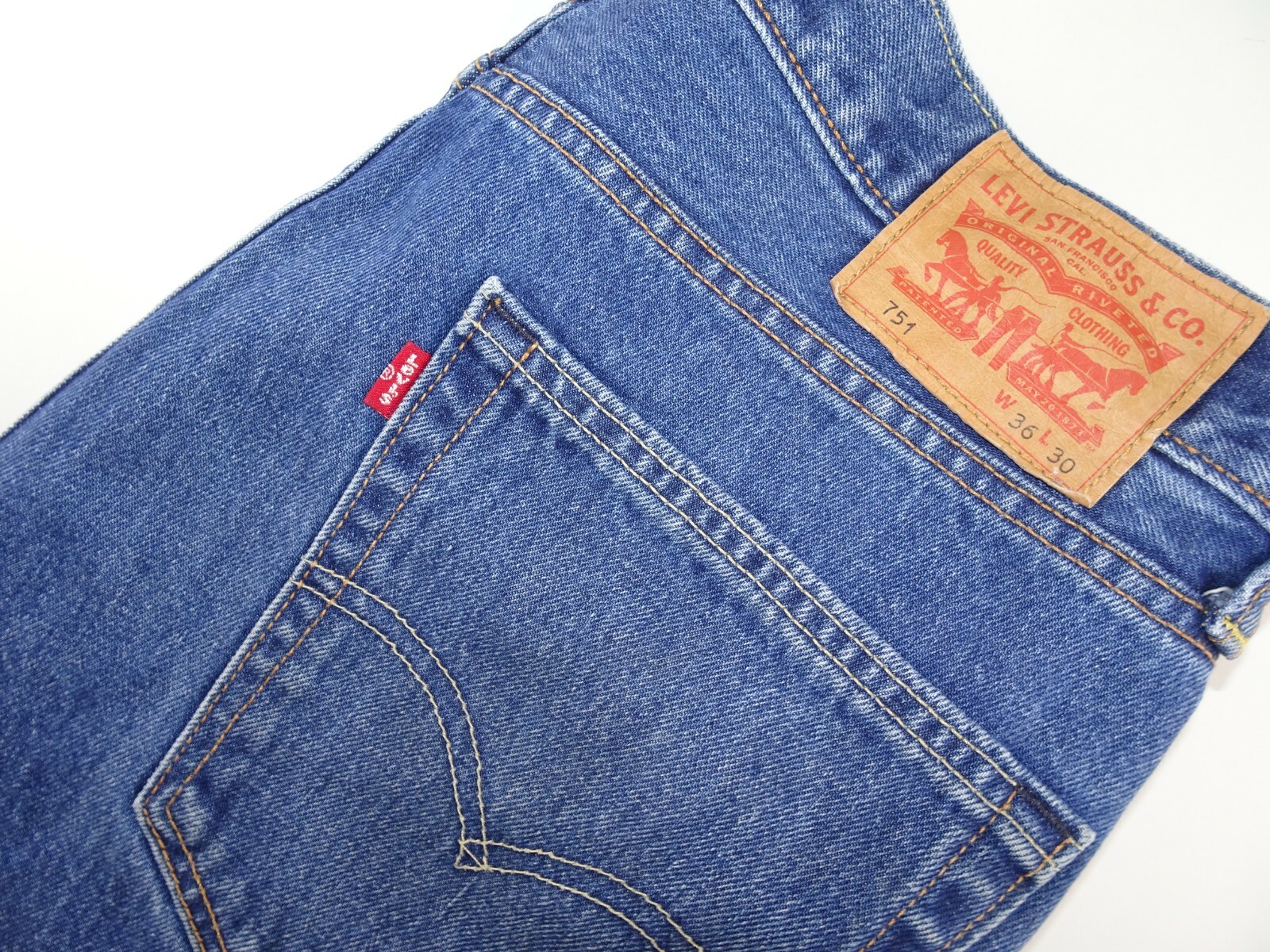 Джинсы LEVIS 751 Mens Jeans Blue Denim 