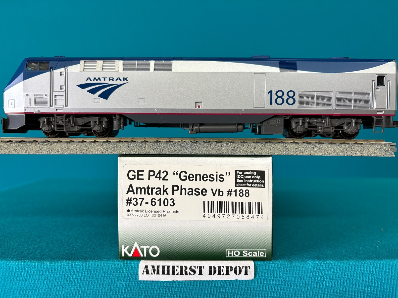 鉄道模型 KATO GE P42 Genesis Amtrak Phase #68 P42 N GE P42 “Genesis”