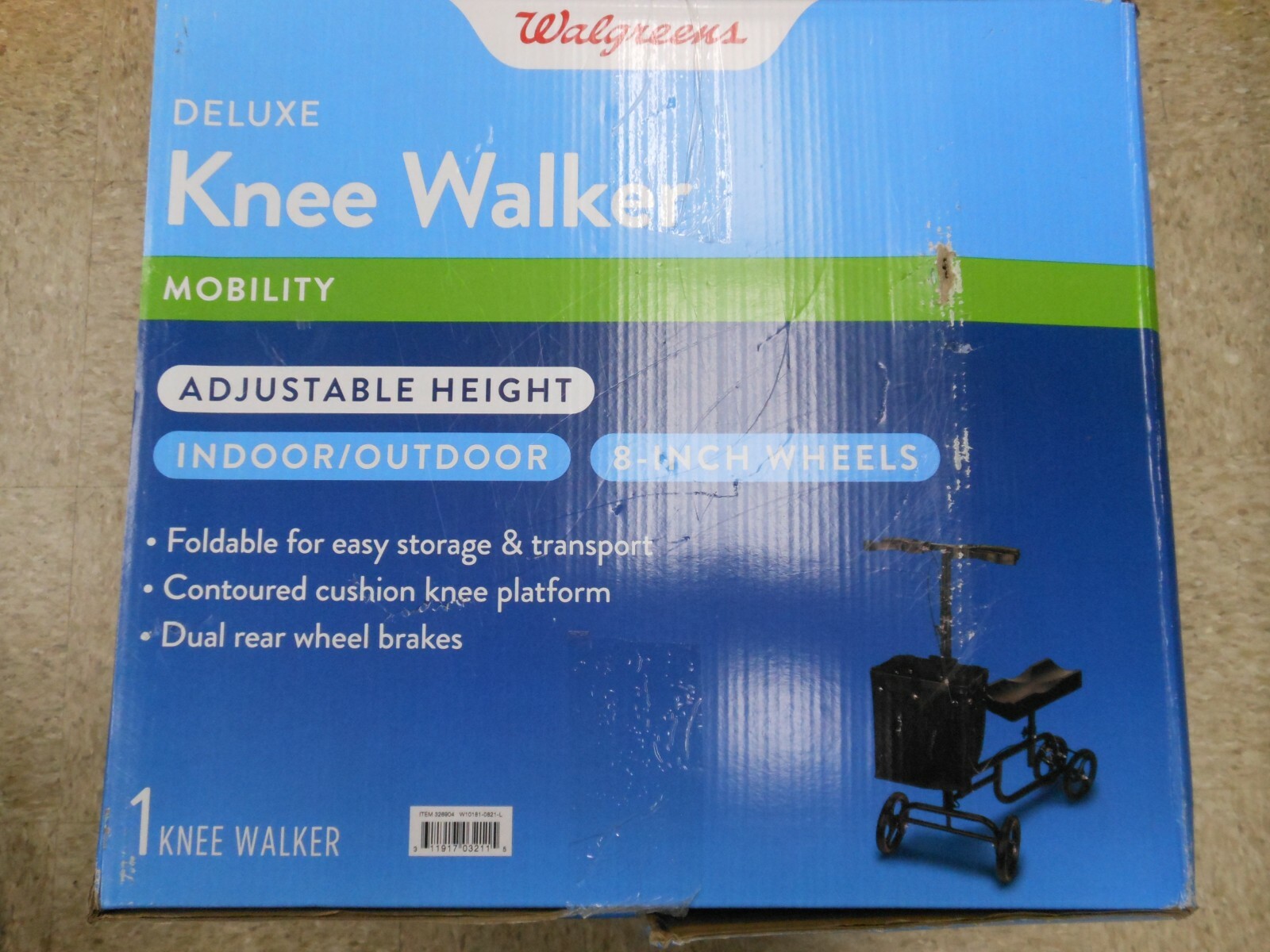 Mobility 326904 Walgreens Deluxe Knee Walker