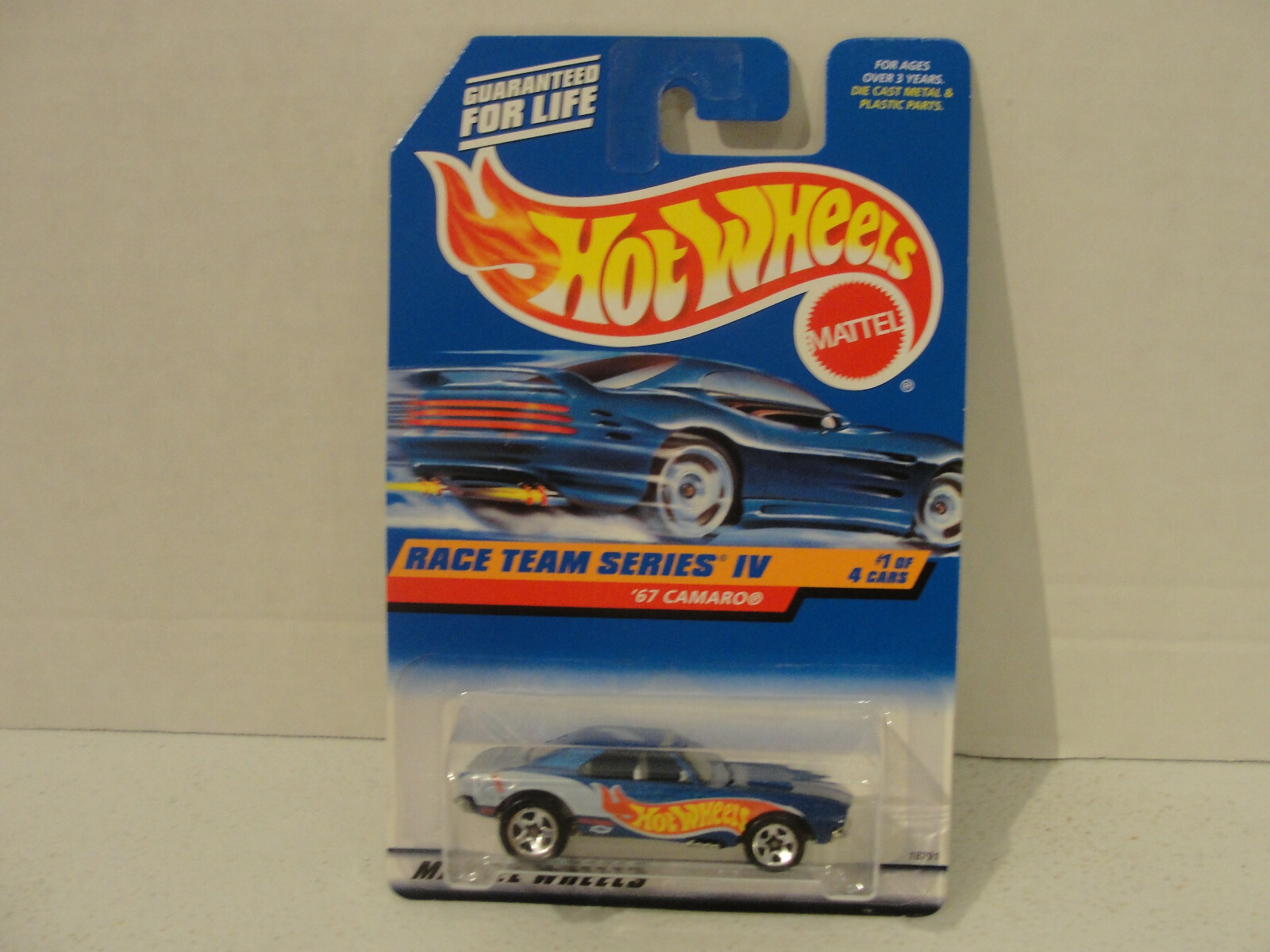 Hot Wheels '67 CAMARO 4台セット Hot Wheels 1998 Race Team Series IV Complete 4 Car Set '67