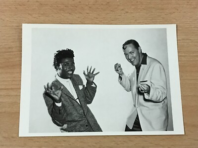 1956 Little Richard & Bill Haley Photo - 4x6 Postcard
