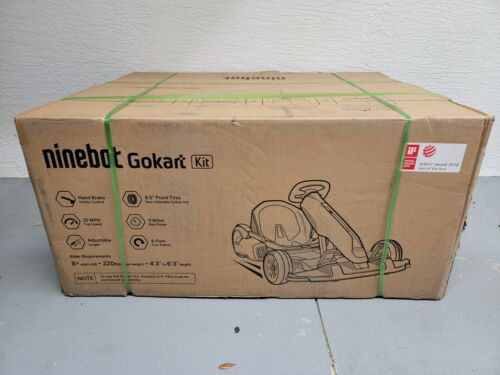 Segway Ninebot Go Kart Kit White Brand New in Box SEALED