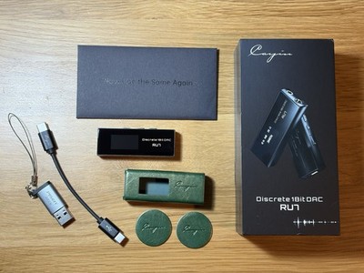 Cayin RU7 Discrete 1-Bit Audiophile HiFi DAC Headphone Amplifier with USB Dongle