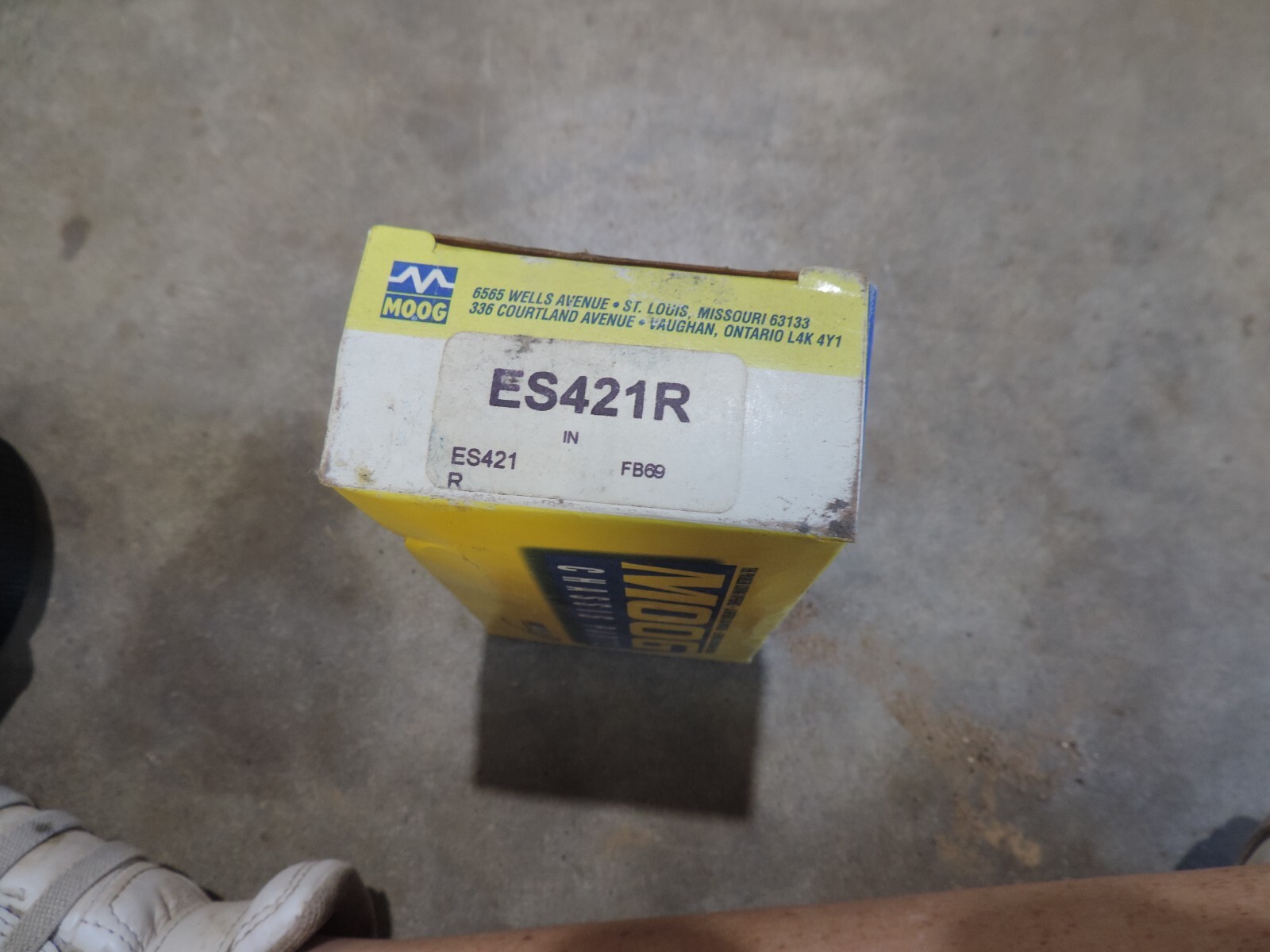 Moog ES421R Tie Rod End Front Inner | eBay