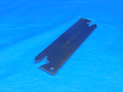 6-495-263 E7M CUT-OFF BLADE GROOVING TURNING PARTING 4 3/8 OAL INDEXABLE DOUBLE