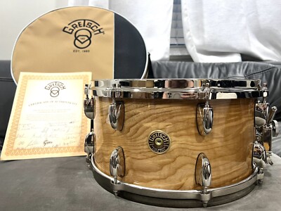 Gretsch USA Custom 7x14 Figured Ash 140th Anniversary Snare Drum #4 Of 140