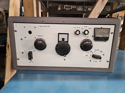 Homebrew Antenna Tuner Dummy Load Windom 75m Ham CB With Heathkit HM-102