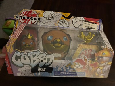 Bakugan CUBBO Deka Gold Target Exclusive Set Jumbo Cubbo Figure 2021 B2