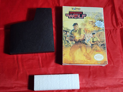 Operation Wolf Box NES Nintendo - NO GAME - Authentic
