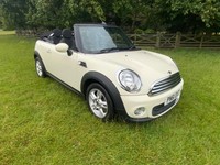 2011 MINI Convertible 1.6 One 2dr CONVERTIBLE Petrol Manual