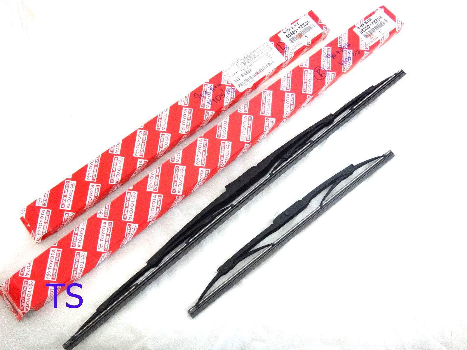 PAIR REPLACE BLADE WINDSHIELD WIPER FOR TOYOTA VIOS YARIS 4 DOOR SEDAN