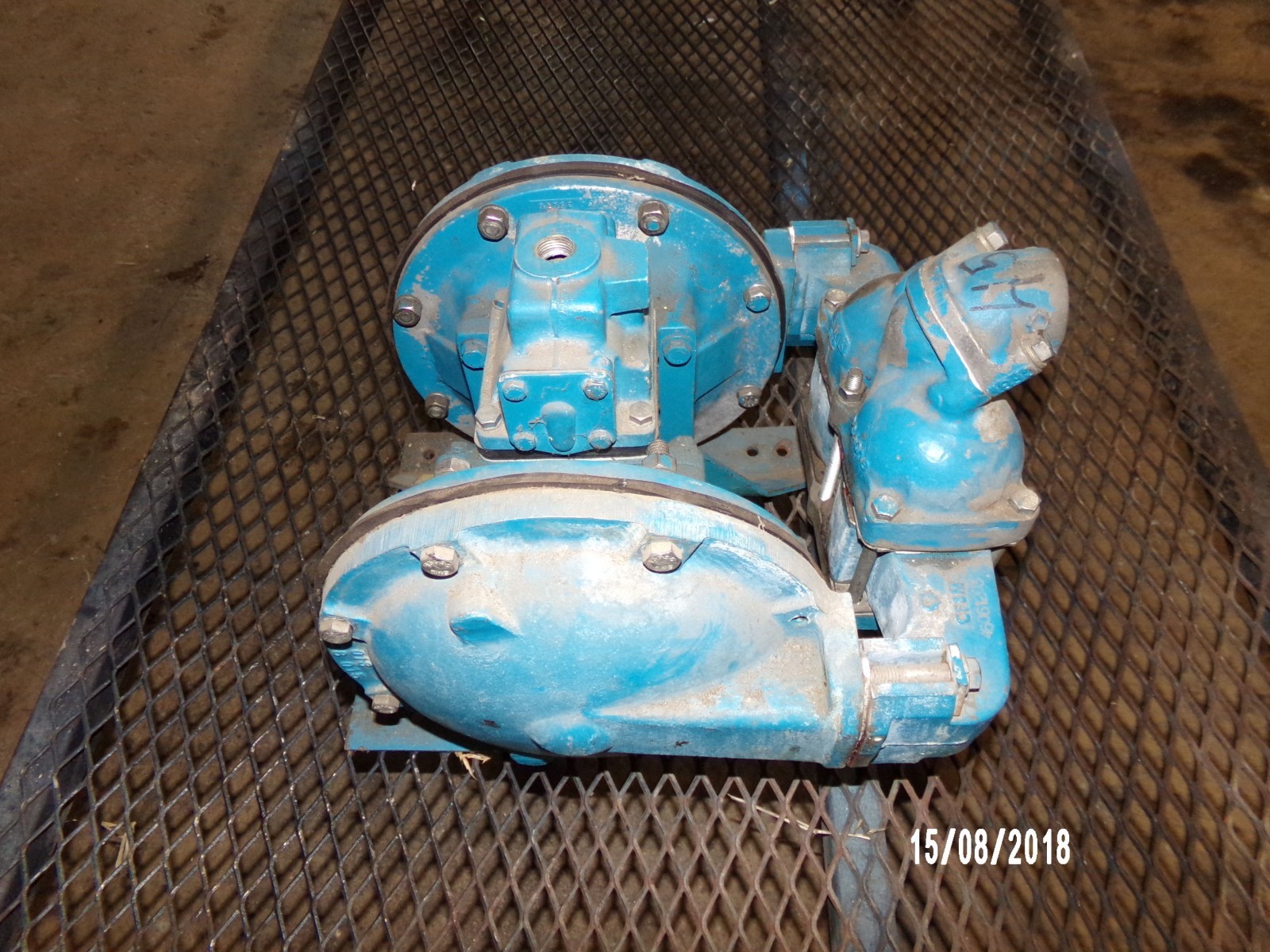 CRANE, Deming, Air, to Fluid Transfer Pump, Duel Piston