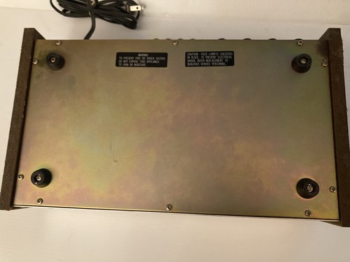 Lafayette 6 Channel Disc/Mic Stereo Audio Mixer 1/4 Inch Microphone / RCA Inputs