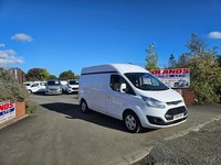 2016 ON 16 PLATE FORD TRANSIT CUSTOM 290 LTD E-TECH HITOP VAN LWB 48K ULEZ FREE 