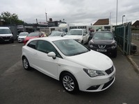 2012 SEAT Ibiza 1.4 SE 3dr ONLY 42K MILEAGE 2 REMOTE KEYS  SERVICE HISTORY HPI C