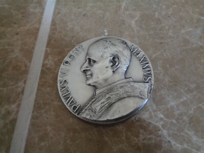 Paulus VI Pont Maximus - Sanctus Petrus Medallion 50 mm