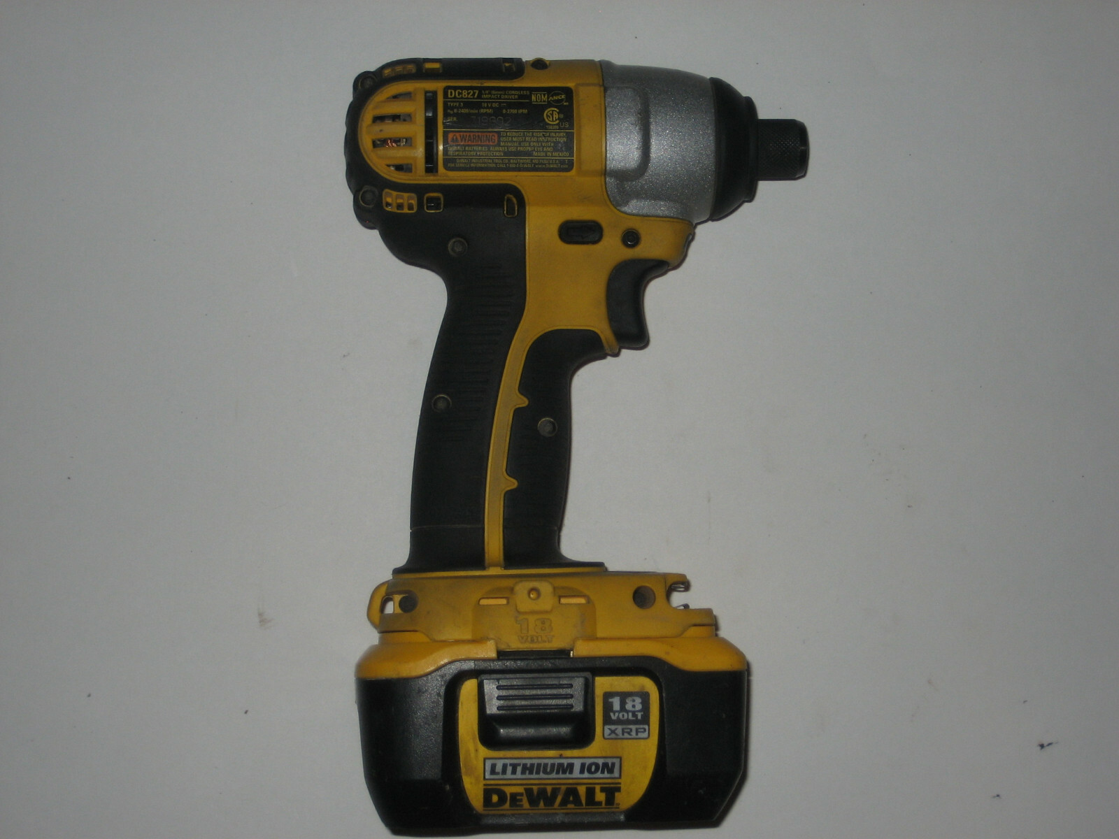 DeWalt DC827 1/4