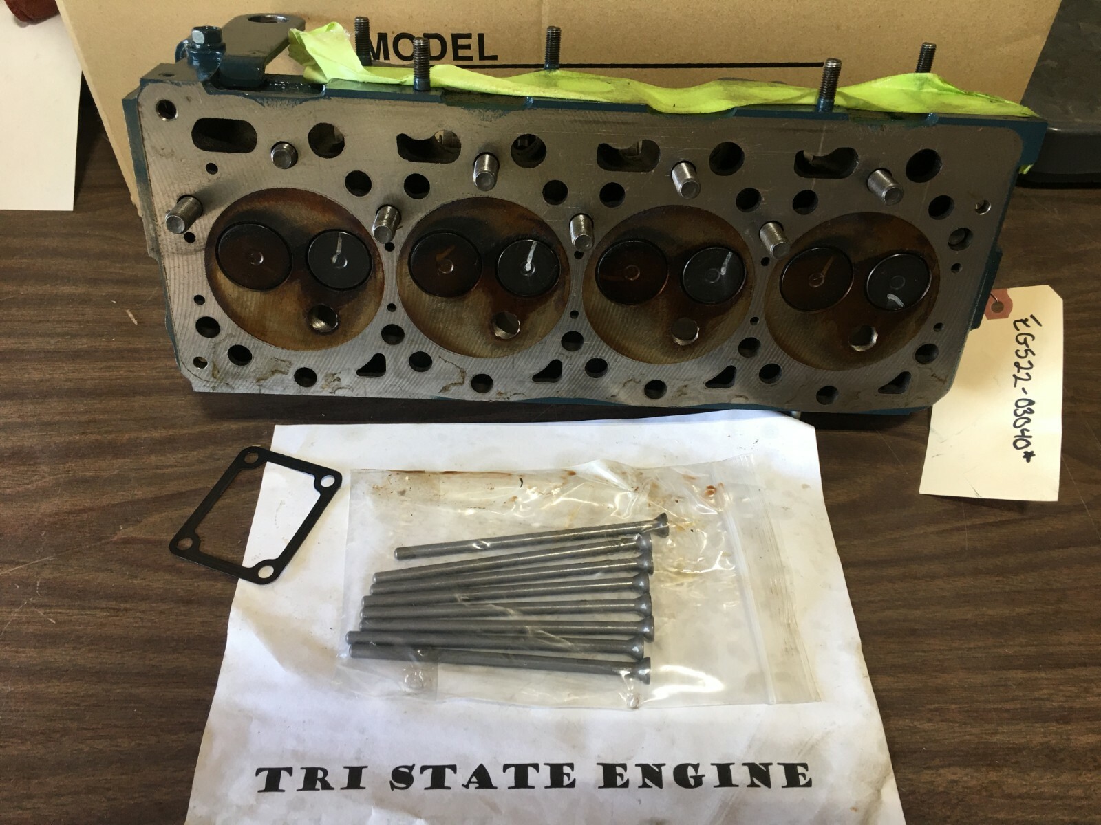 Genuine OEM Kubota WG1605 Engine Cylinder Head EG522-03040