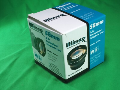 Ultimax Studio Series HD 2.2x AF Telephoto Lens 58mm - Japan Optics 