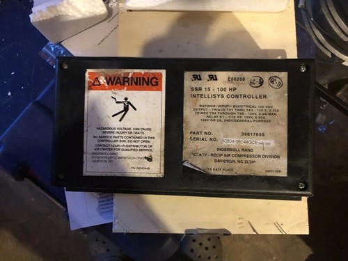 INGERSOLL RAND 39817655 SSR 15-100 HP INTELLISYS CONTROLLER