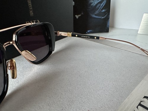 Pre-owned Dita Epiluxury Limited Edition Eplx.8 Des008-a-03 Rose Gold Black Iron Polarized In Gray