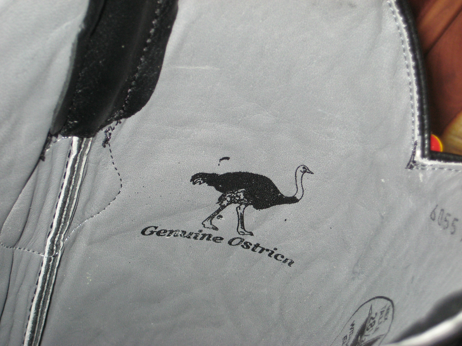 Pre-owned Los Altos Boots Los Altos Black Genuine Ostrich Leg J-toe Western Cowboy Boot (ee+) 990505