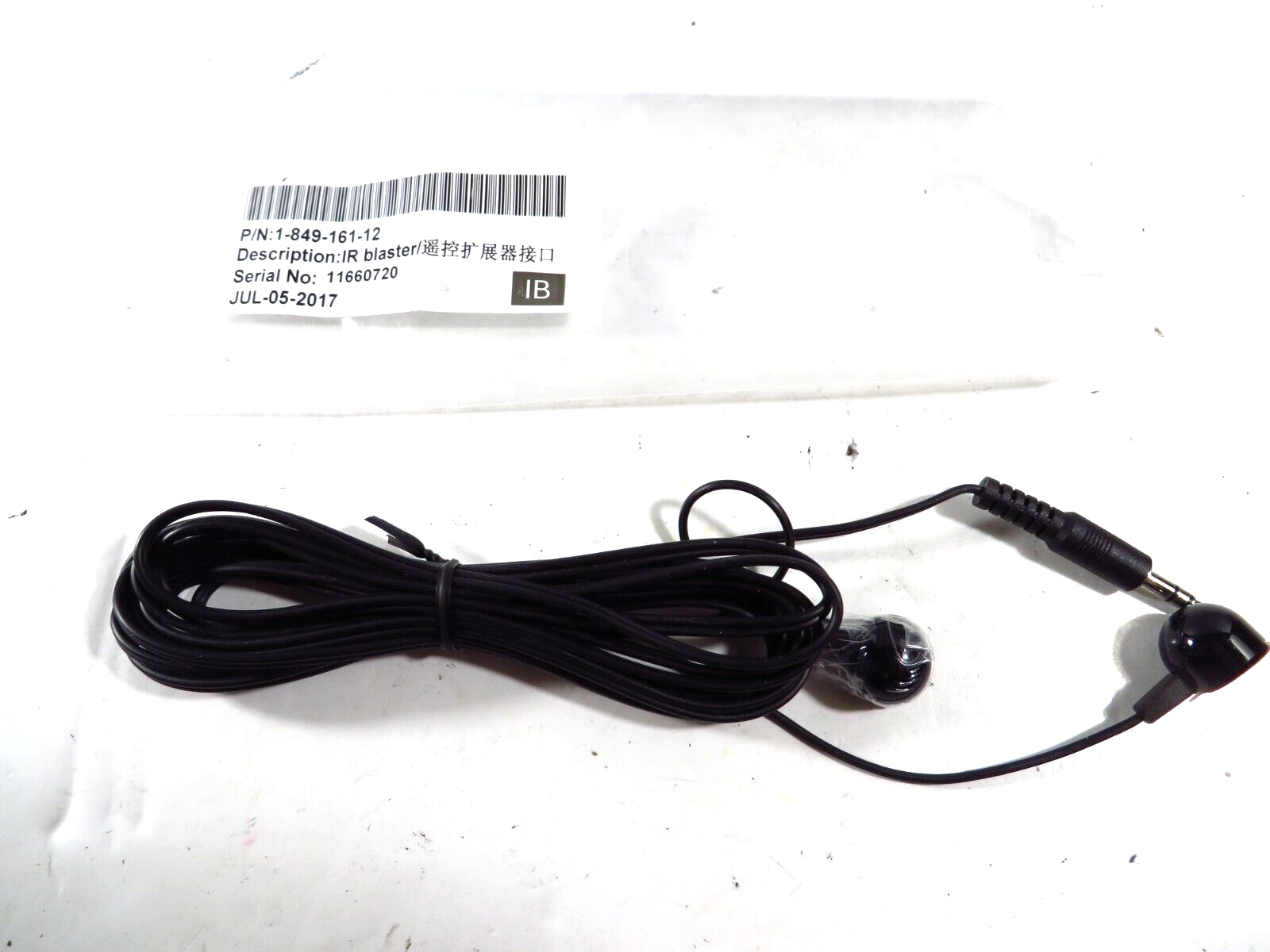Sony 1-849-161-12 IR Blaster Cable XBR65X900E,XBR55X900E