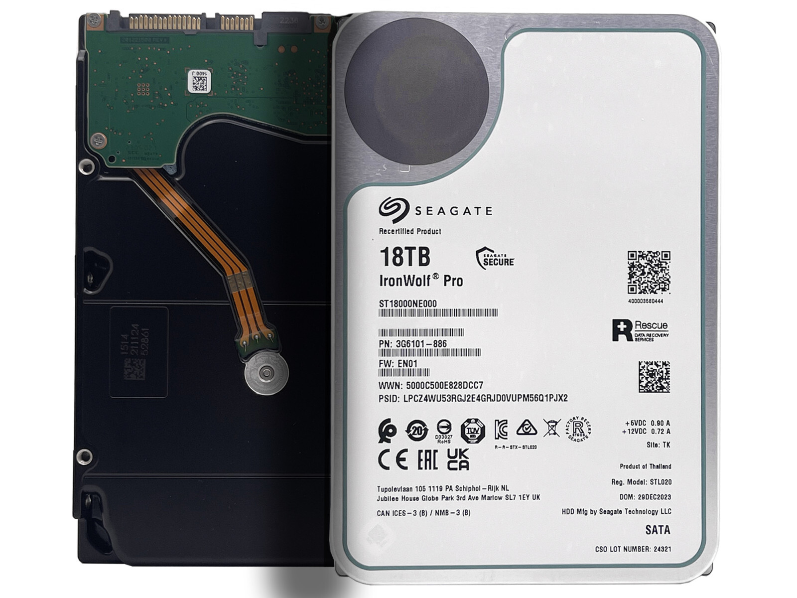 SEAGATE IronWolf Pro(ST18000NE000-2YY101)◇18TB