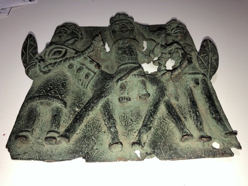 Benin Bronze Plaque- Africa,Nigeria,Edo State