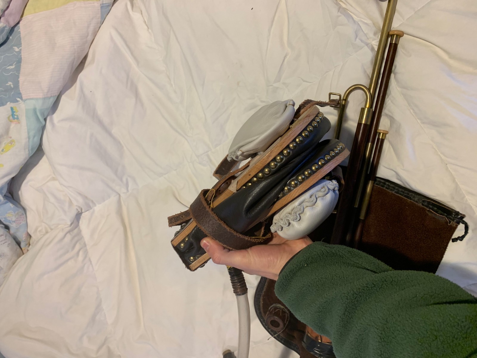 Neil O'grady Uilleann Pipes 1/2 set