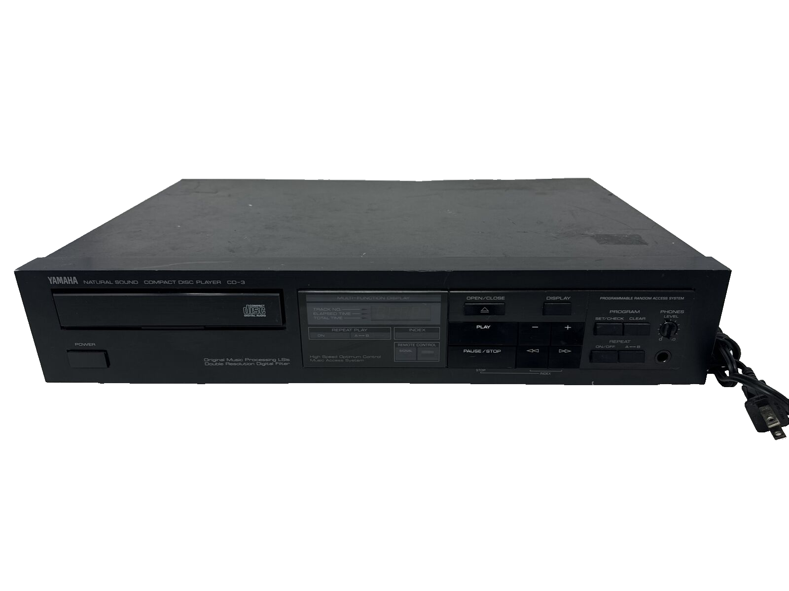 Yamaha CD-3 CD Player Vintage Home Audio Audiophile Japan