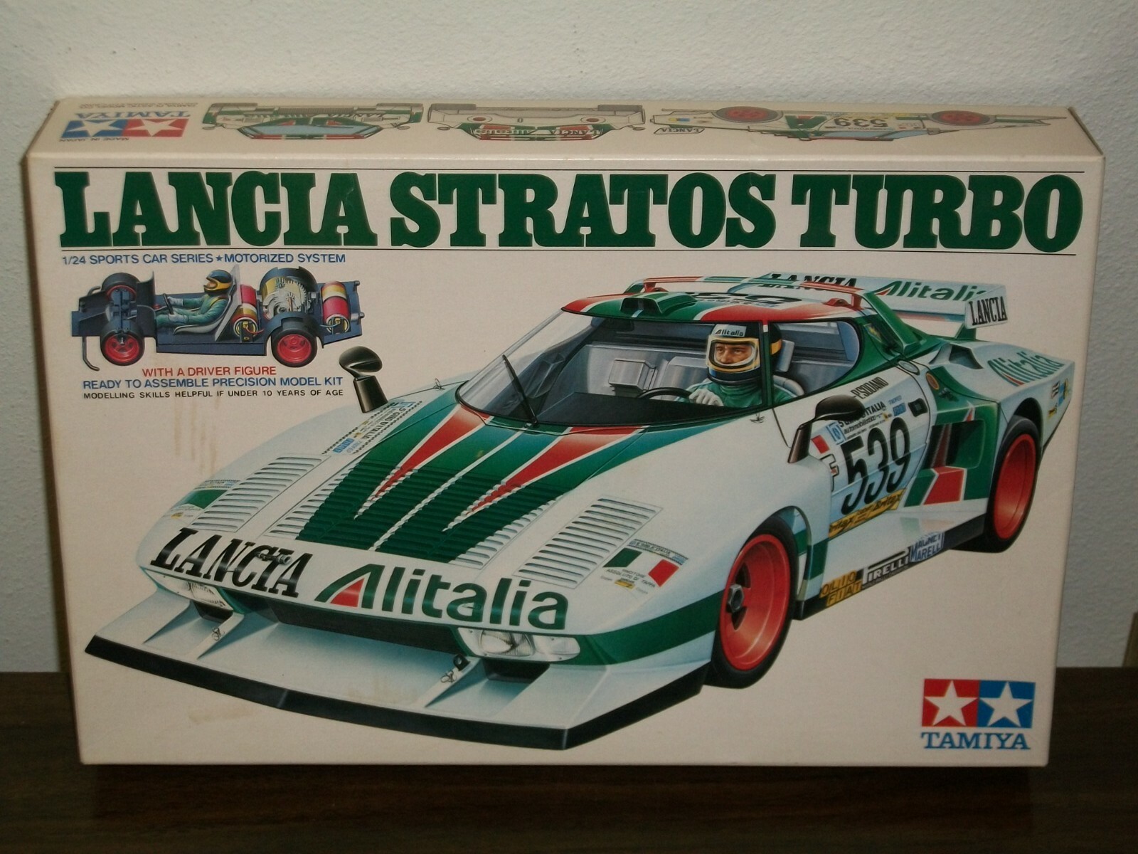 ★【未組立品】タミヤ　LANCIA　STRATOS　TURBO プラモデル Amazon.com: TAMIYA 1/24 Lancia Stratos Turbo TAM25210