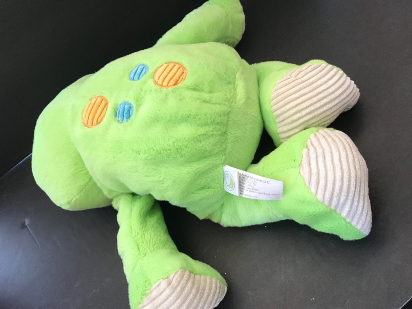 Animal Adventure Green Frog Plush Baby 16