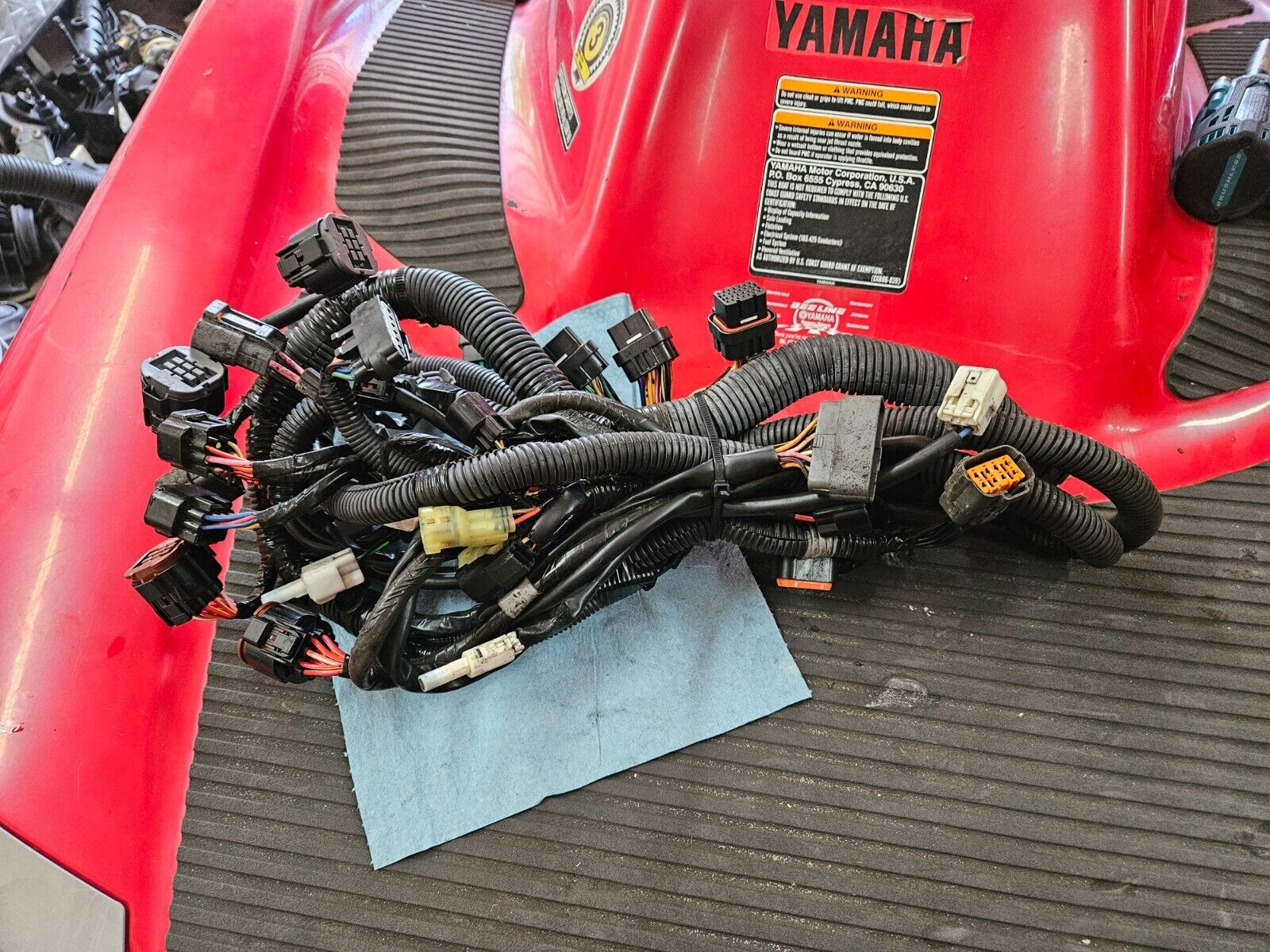 水上オートバイ用 YAMAHA VXCruiser'08 OEM section (ELECTRICAL-1) parts Used [Y3583-05] YAMAHA VXCruiser'08 OEM section (ELECTRICAL-1) parts Used