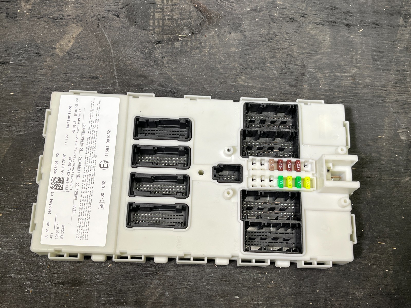 12-20 OEM BMW F23 F30 F36 F80 M3 M4 BODY CONTROL JUNCTION BOX MODULE OEM