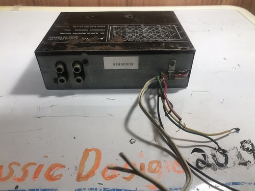 Old School Vintage Sanyo EQZ6210 Graphic Car Stereo EQ 7 Band Equalizer EQZ