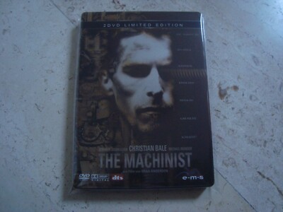 THE MACHINIST 3 Disc SteelBook Blu-ray +2DVD Christian Bale
