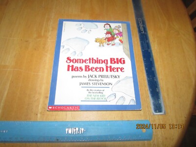 Something Big Has Been Here by Jack Prelutsky (1991, Trade Paperback)