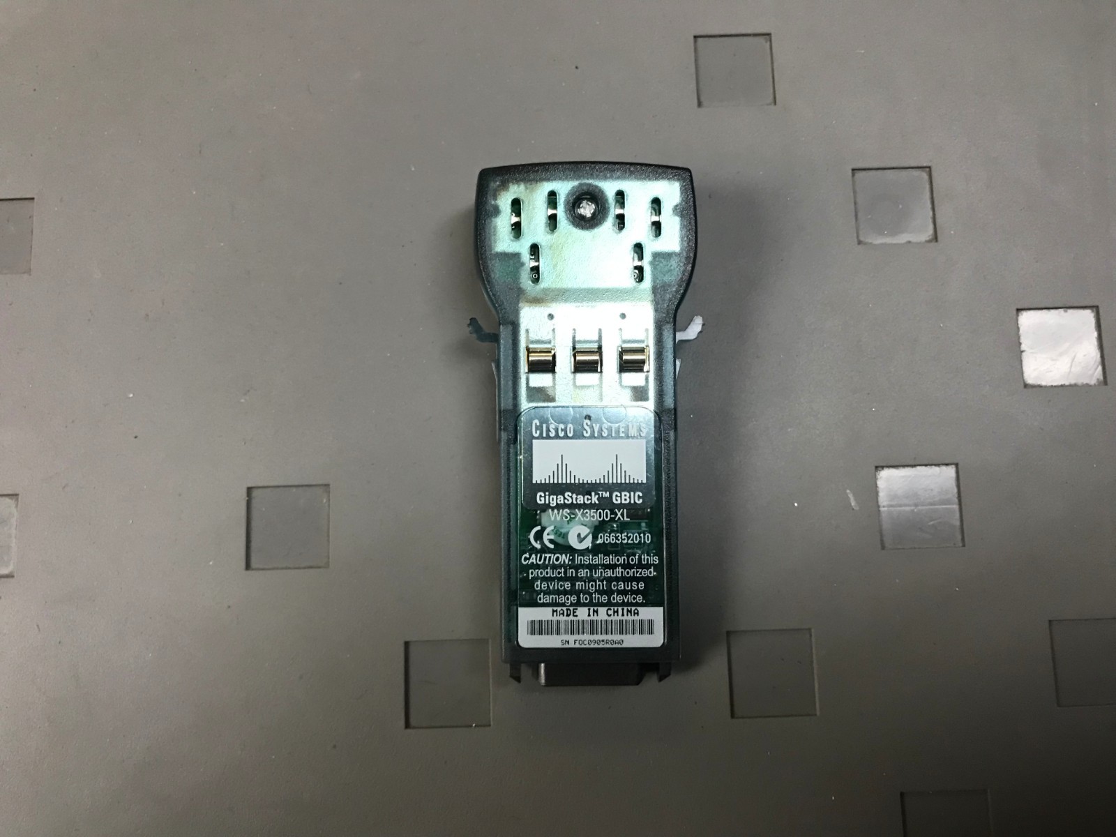 Cisco System GigaStack WS-X3500-XL GBIC Interface Converter for 3500 Series