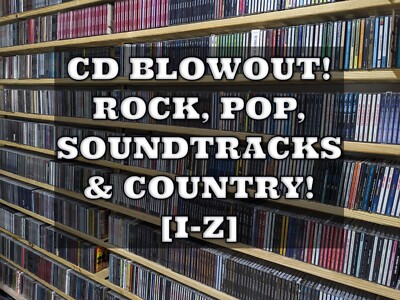 CD LOT BLOWOUT LOT #2 / $2.49 EA. / ROCK, ALTERNATIVE, POP, COUNTRY, SOUNDTRACKS