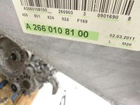 Mercedes W245 B200 08-11 2,0 100KW 266.960 Motor Mercedes W245 B200 08-11 22.03.2011 A2660108100 gebraucht Vorschau 4