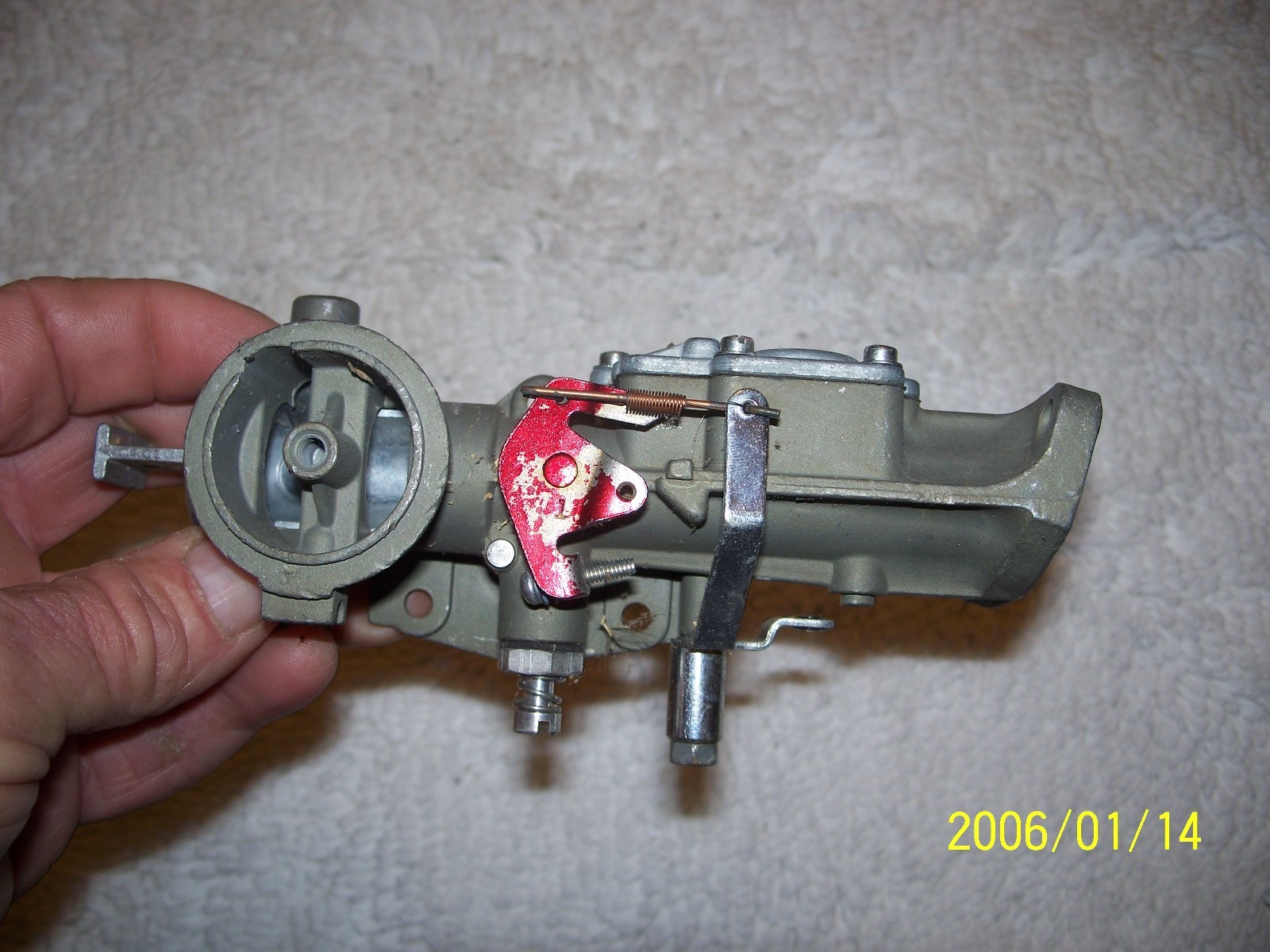 Briggs and Stratton old tank type carburetor