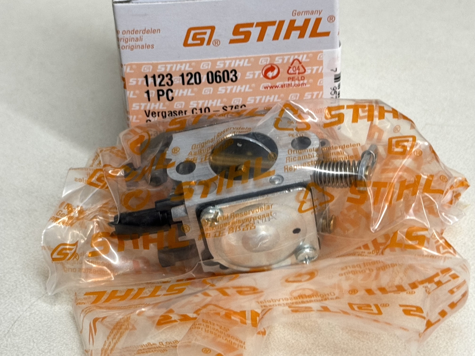 STIHL OEM ZAMA CARBURETOR 1123 120 0603 FOR MS 210 230 250