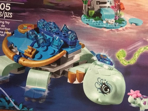 RARE Lego Elves Naida & the Water Turtle Ambush 41191 Building Set 205 Pieces