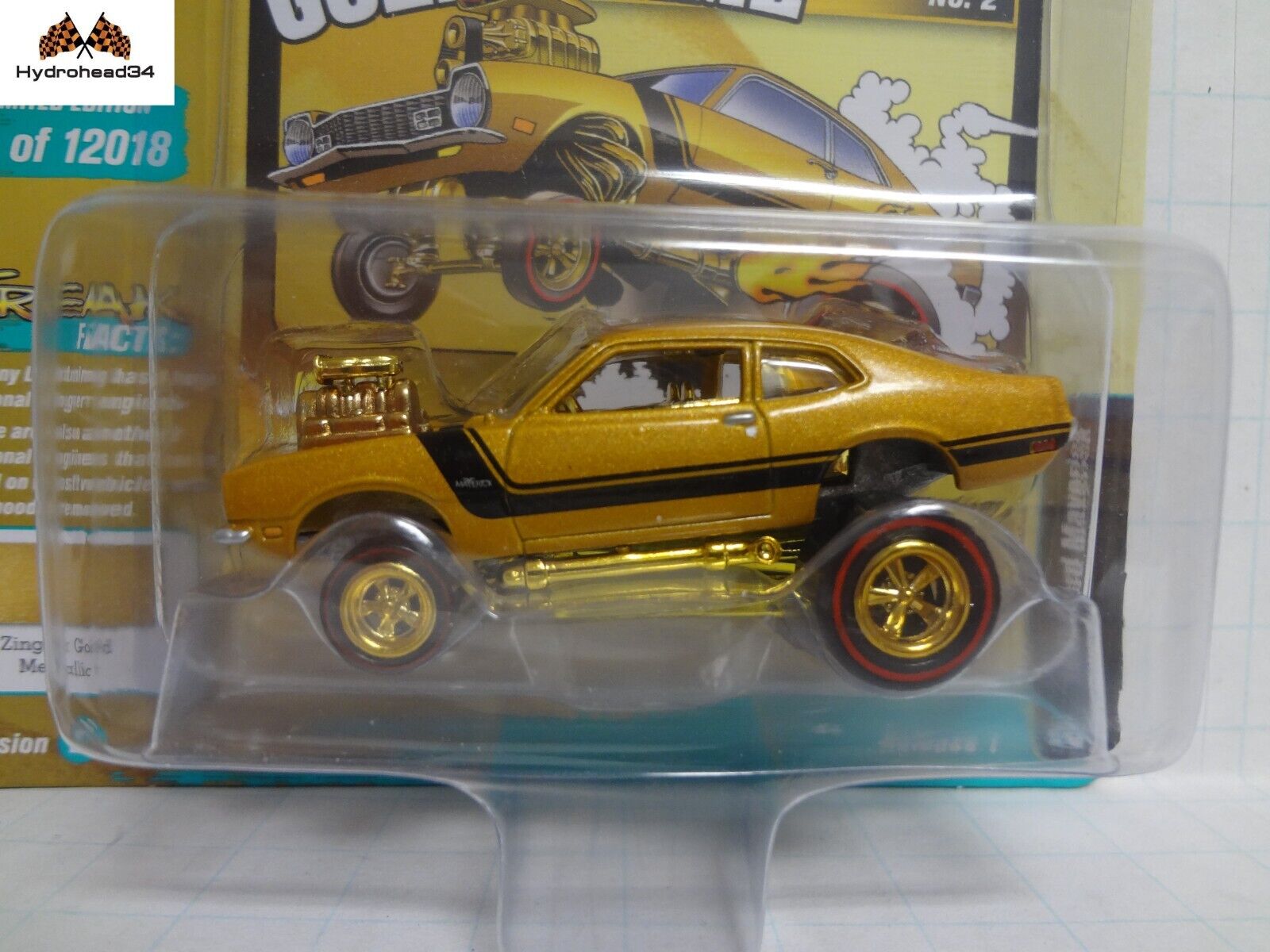 Johnny Lightning 1972 Ford Maverick Zingers JLSF023B - 1:64 Johnny Lightning 1972 Ford Maverick Zingers JLSF023B - 1:64